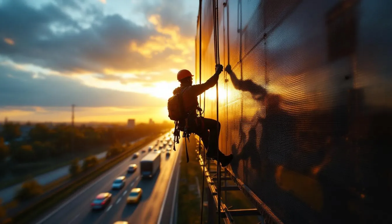 Billboard Climber