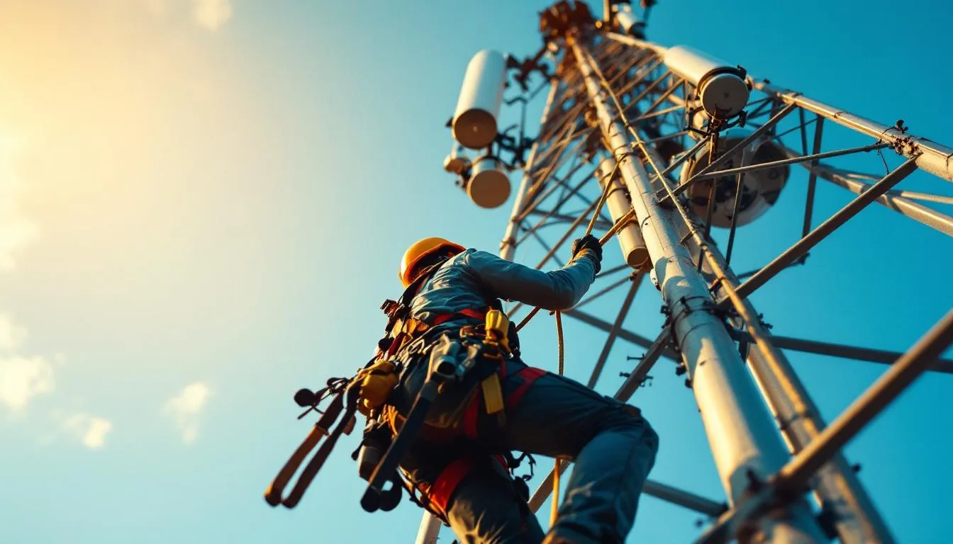 Cell Tower Climber