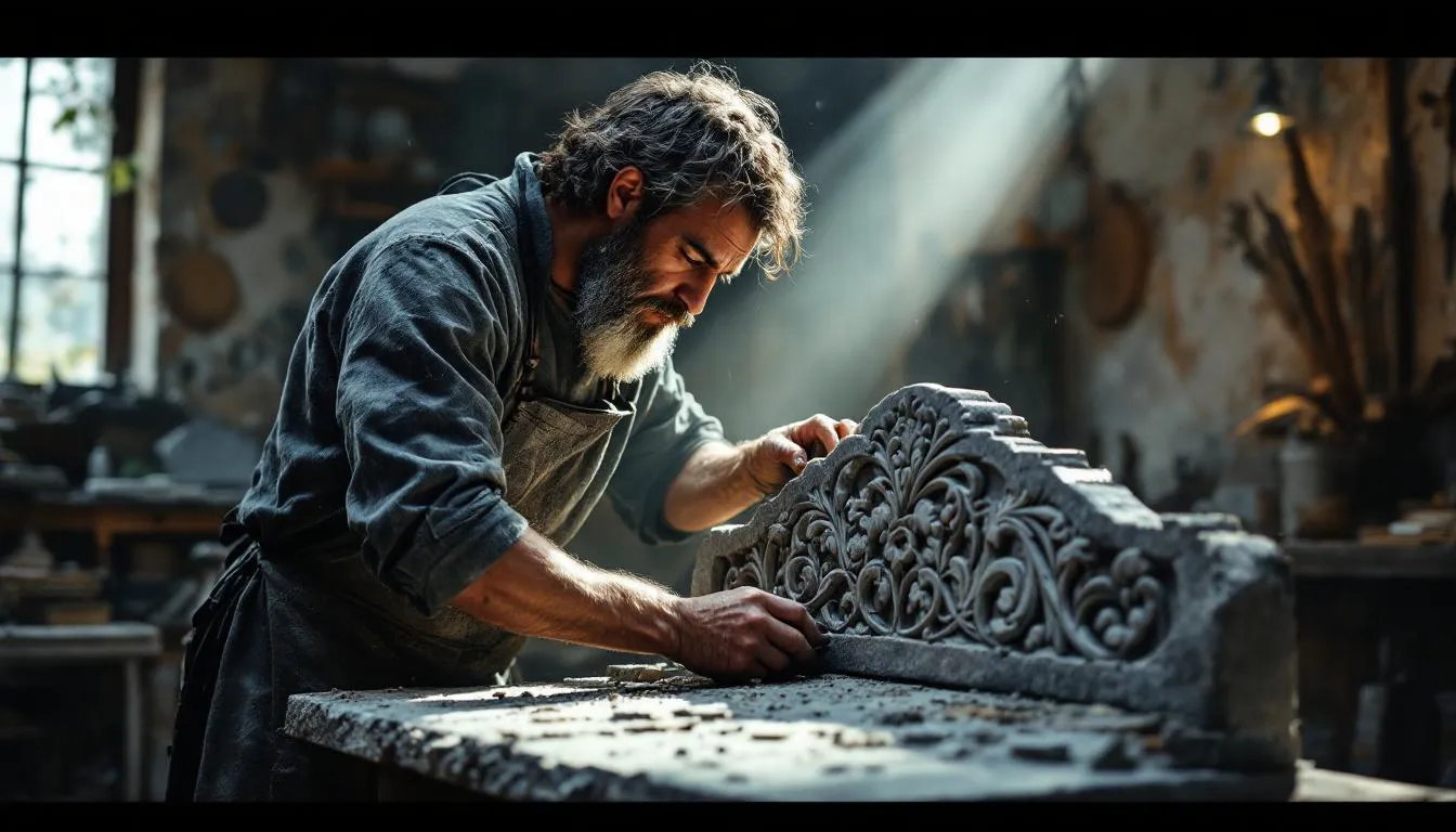 Headstone Carver