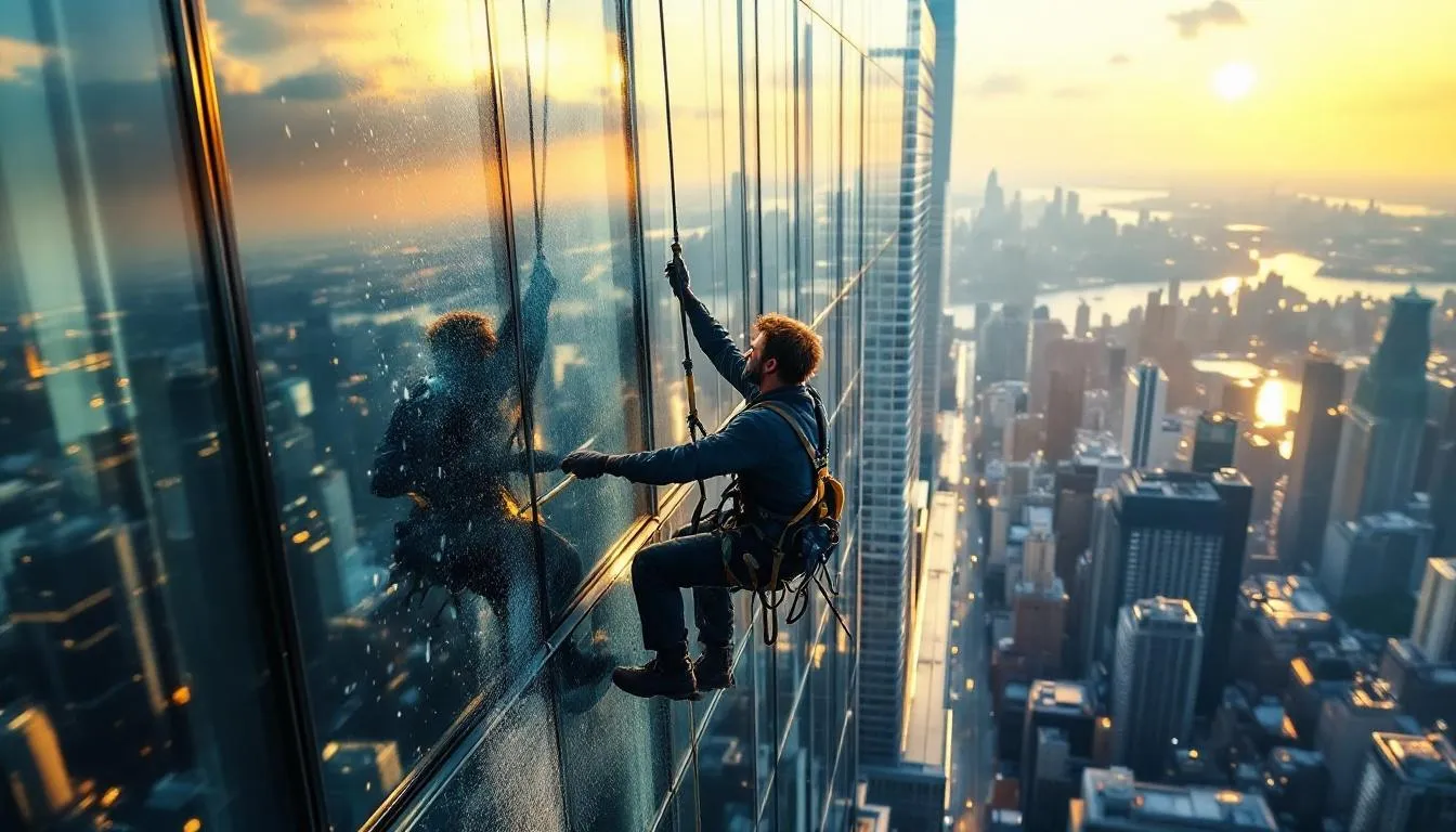 High-Rise Window Washer